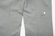 Kenneth Cole Mens Slim fit Dress Pants 36 / 29 Light Grey Solid Stretch