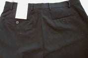 Calvin Klein Mens Slim fit Dress Pants 36 / 29 Black Solid Stretch
