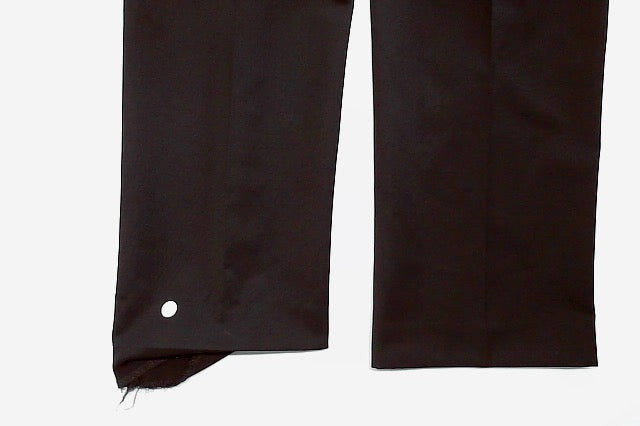 Tommy Hilfiger Mens Modern fit Dress Pants 36 / 32 Black Solid Stretch Wool