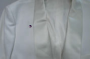 Tommy Hilfiger Mens Modern fit Sport Coat Blazer 48 L White Solid Stretch
