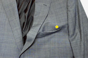 Tommy Hilfiger Mens Modern fit Suit Jacket Blazer 46 L Blue Plaid Stretch