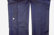 Alfani Mens Slim fit Dress Pants 36 / 30 Navy Blue Solid Stretch