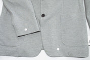 Calvin Klein Mens Slim fit Sport Coat Blazer 42 R Light Grey Solid Stretch