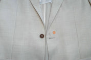 Nautica Mens Modern fit Sport Coat Blazer 38 R White Solid Stretch