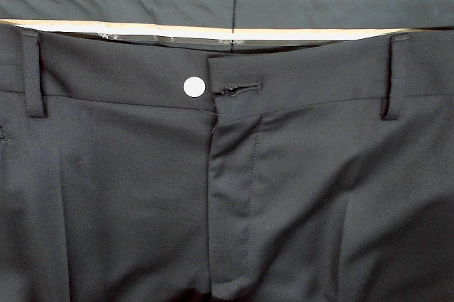 Hugo Boss Mens Slim fit Dress Pants 40 / 32 Navy Blue Solid Stretch