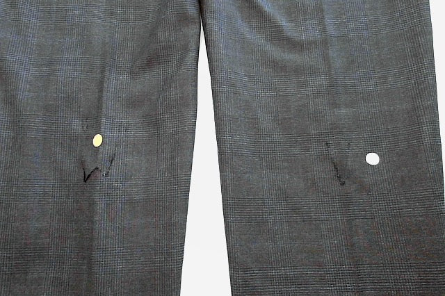 Michael Kors Mens Classic fit Dress Pants 40 / 34 Brown Plaid Stretch
