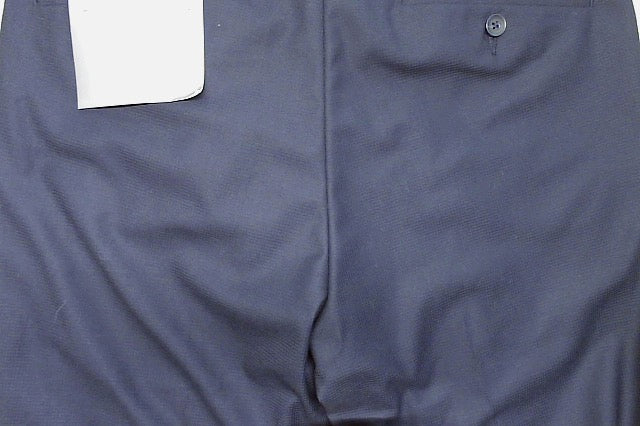 Kenneth Cole Mens Slim fit Dress Pants 30 / 30 Navy Blue Solid