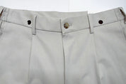 Tommy Hilfiger Mens Relaxed fit Dress Pants 30 / 30 Beige Solid