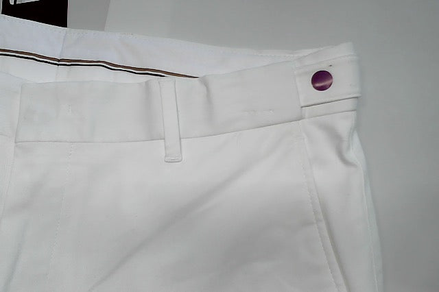Hugo Boss Mens Slim fit Dress Pants 32 / 32 White Solid
