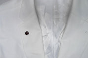 Bar Iii Mens Slim fit Suit Jacket Blazer 44 S White Solid Linen