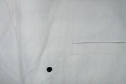 Tayion Mens Classic fit Suit Jacket Blazer 42 L White Herringbone Linen