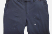 Calvin Klein Mens Slim fit Dress Pants 35 / 30 Navy Blue Solid