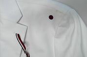 Tommy Hilfiger Mens Modern fit Suit Jacket Blazer 48 L White Solid
