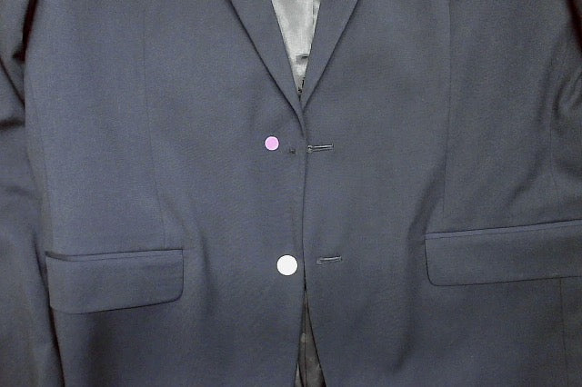 Tommy Hilfiger Mens Modern fit Sport Coat Blazer 44 R Navy Blue Solid