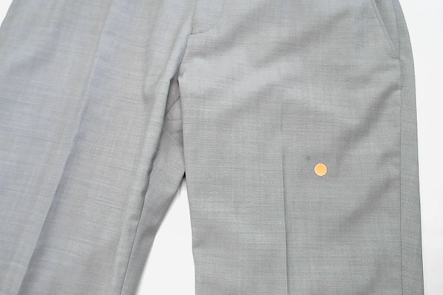 Calvin Klein Mens Slim fit Dress 32 / 30 Light Grey Solid Wool