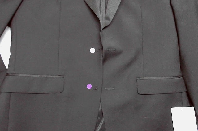 Bar Iii Mens Slim fit Tuxedo Jacket Blazer 38 S Black Solid