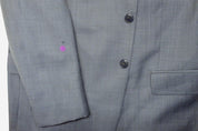 Michael Kors Mens Classic fit Suit Jacket Blazer 44 R Navy Blue Solid Wool