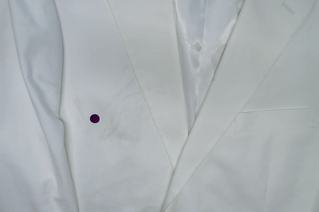 Tommy Hilfiger Mens Modern fit Suit Jacket Blazer 44 R White Solid
