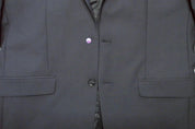 Bar Iii Mens Skinny fit Suit Jacket Blazer 42 L Navy Blue Solid