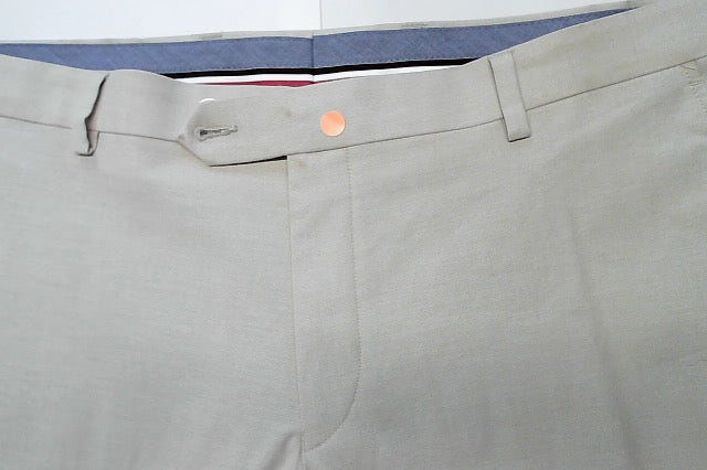 Tommy Hilfiger Mens Modern fit Dress 36 / 30 Beige Solid