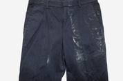Perry Ellis Portfolio Mens Slim fit Dress 30 / 30 Navy Blue Solid