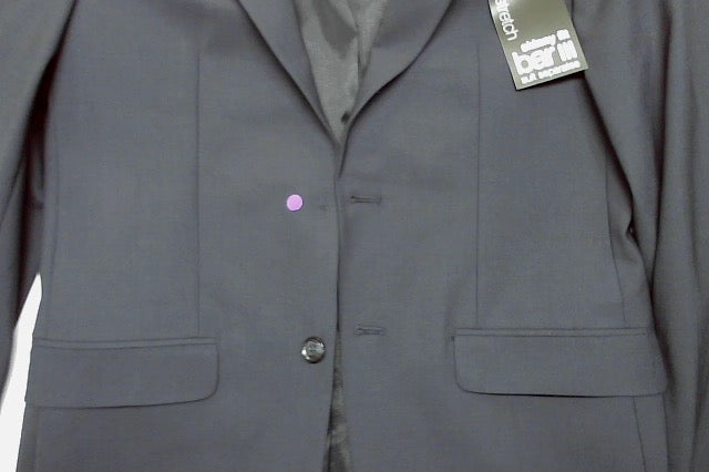 Bar Iii Mens Skinny fit Suit Jacket Blazer 40 R Navy Blue Solid