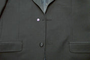 Alfani Mens Slim fit Tuxedo Jacket Blazer 40 R Black Solid