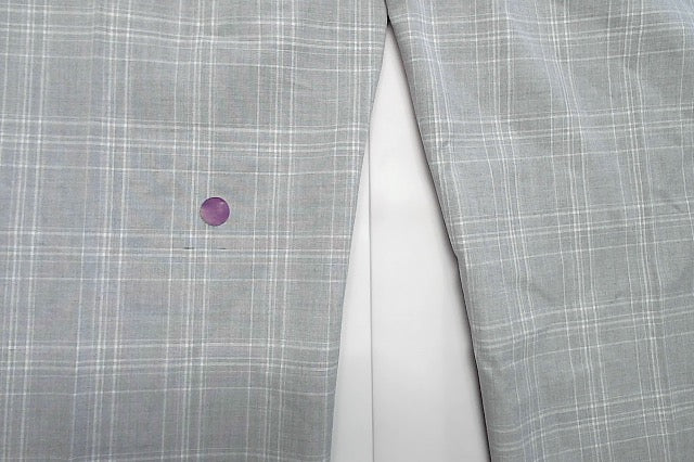 Alfani Mens Slim fit Dress Pants 34 / 32 Light Gray Plaid