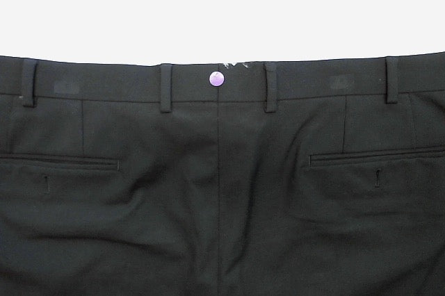 Michael Kors Mens Classic fit Dress Pants 38 / 30 Black Solid Stretch