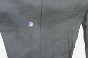 Kenneth Cole Mens Slim fit Dress Pants 36 / 29 Mid  Gray Solid
