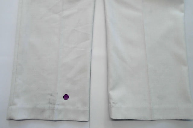 Kenneth Cole Mens Slim fit Dress Pants 32 / 30 Beige Solid Stretch