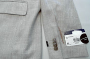 Tommy Hilfiger Mens Modern fit Sport Coat Blazer 40 R Beige Solid