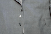 Michael Kors Mens Classic fit Wool Suit Jacket Blazer 50 R Charcoal Gray Solid