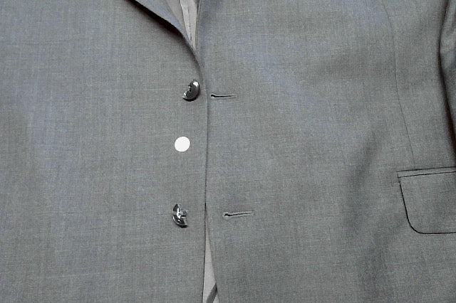 Michael Kors Mens Classic fit Wool Suit Jacket Blazer 50 R Charcoal Gray Solid
