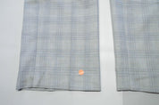 Tommy Hilfiger Mens Modern fit Dress Pants 36 / 32 Light Grey Plaid