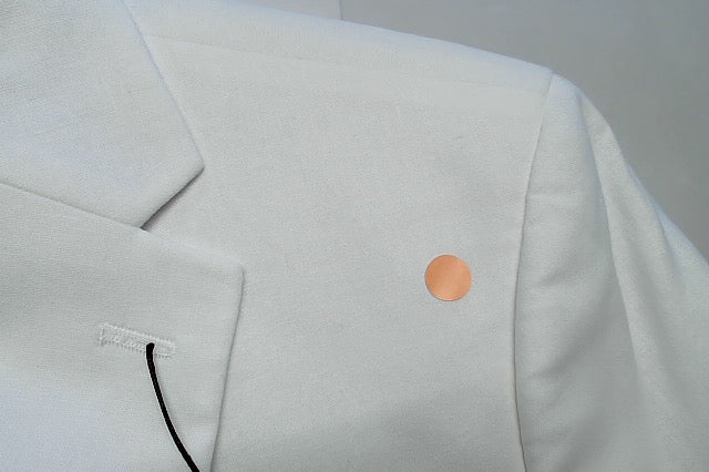 Bar Iii Mens Slim fit Linen Sport Coat Blazer 40 R White Solid
