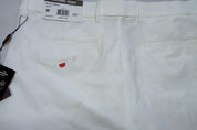 Michael Kors Mens Classic fit Cotton Dress Pants 32 / 32 White Solid