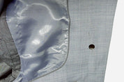 Calvin Klein Mens Skinny fit Wool Suit Jacket Blazer 40 S Light Blue Solid
