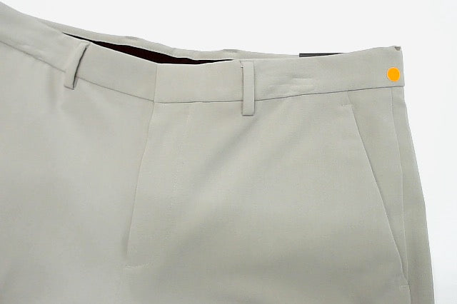 Perry Ellis Mens Modern fit Dress Pants 33 / 32 Beige Solid