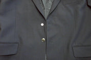 Michael Kors Mens Classic fit Sport Coat Blazer 46 S Navy Blue Solid