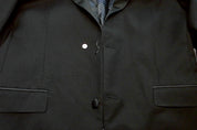 Alfani Mens Slim fit Tuxedo Jacket Blazer 42 L Black Solid