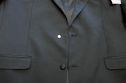 Bar Iii Mens Slim fit Wool Tuxedo Jacket Blazer 46 L Black Solid