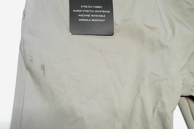 Tommy Hilfiger Mens Modern fit Dress Pants 34 / 32 Beige Solid