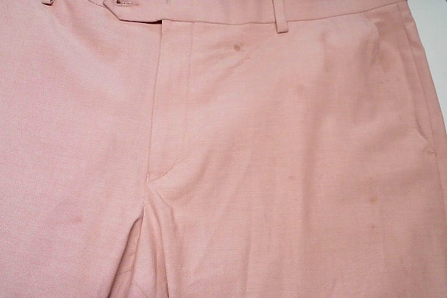 Tommy Hilfiger Mens Modern fit Cotton Dress Pants 38 / 32 Pink Solid