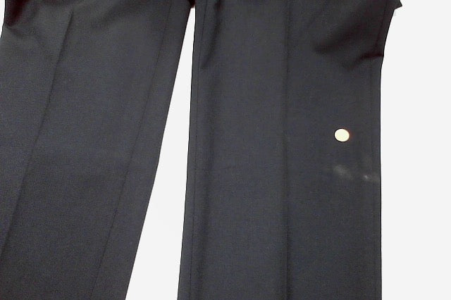 Calvin Klein Mens Skinny fit Dress Pants 30 / 29 Navy Blue Solid