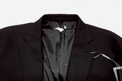 Michael Kors Mens Classic fit Sport Coat Blazer 42 L Black Solid