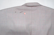 Tayion Mens Regular fit Suit Jacket Blazer 50 R Pink Plaid