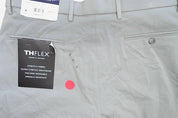Tommy Hilfiger Mens Modern fit Dress Pants 34 / 30 Light Grey Solid