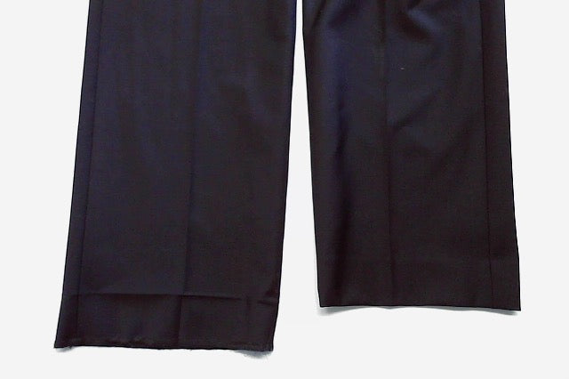 Calvin Klein Mens Slim fit Dress Pants 32 / 30 Navy Blue Solid
