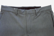 Perry Ellis Mens Modern fit Dress Pants 32 / 32 Charcoal Gray Solid